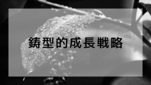 鋳型的成長戦略